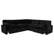 Collins 5-piece Modular Power Reclining Sectional Black - 610360P
