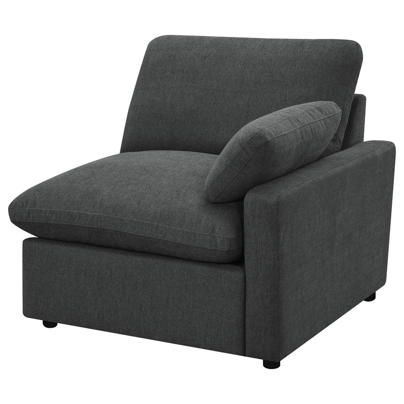 Collins 5-piece Modular Power Reclining Sectional Dark Grey - 609530P