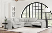Collins 5-piece Modular Power Reclining Sectional Grey - 609560P