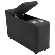 Collins 5-Piece Power Reclining Home Theater Seating Dark Grey - 609531PT