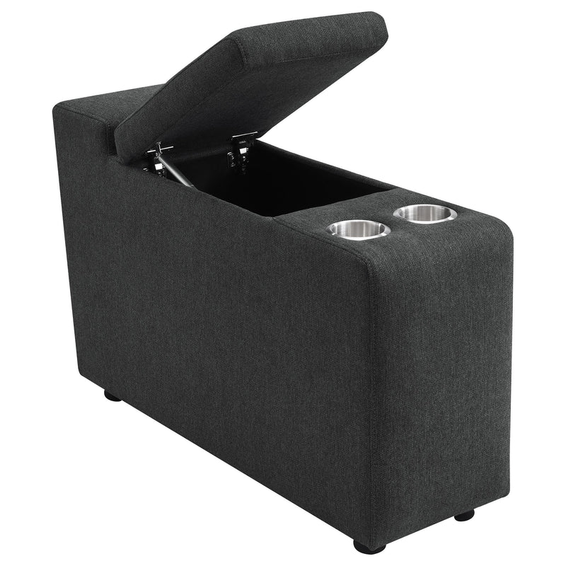Collins 5-Piece Power Reclining Home Theater Seating Dark Grey - 609531PT