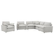Collins 6-piece Modular Power Reclining Sectional Grey - 609560P-SET