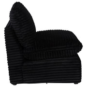 Collins Modular Armless Chair Black - 610360AC