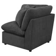 Collins Modular Corner Chair Dark Grey - 609530CRN