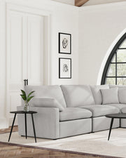 Collins Modular LAF Power Recliner Grey - 609560LRP