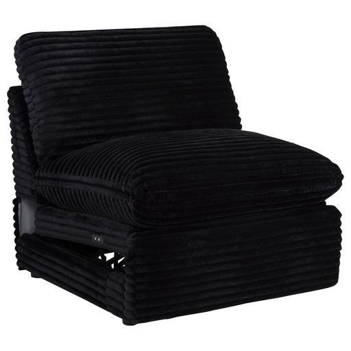 Collins Modular Power Armless Recliner Black - 610360ARP