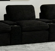 Collins Modular Power Armless Recliner Black - 610360ARP