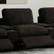 Collins Modular Power Armless Recliner Chocolate Brown - 610350ARP