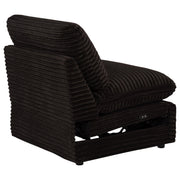 Collins Modular Power Armless Recliner Chocolate Brown - 610350ARP