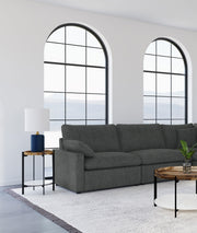Collins Modular Power Armless Recliner Dark Grey - 609530ARP