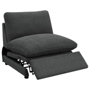 Collins Modular Power Armless Recliner Dark Grey - 609530ARP