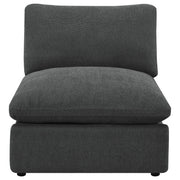 Collins Modular Power Armless Recliner Dark Grey - 609530ARP