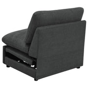 Collins Modular Power Armless Recliner Dark Grey - 609530ARP