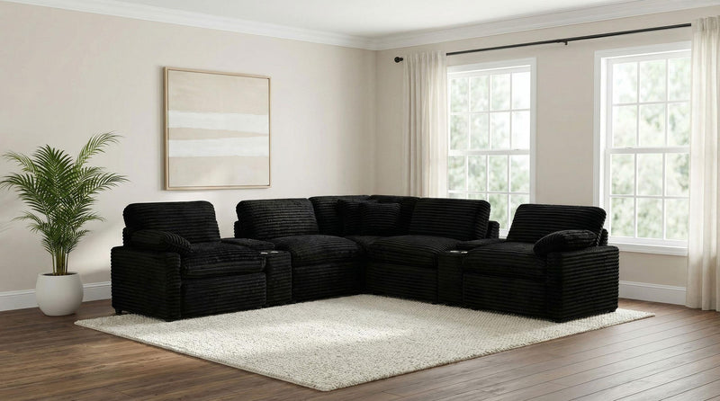 Collins Modular RAF Power Recliner Black - 610360RRP