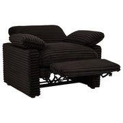 Collins Upholstered Power Recliner Chair Chocolate Brown - 610353P