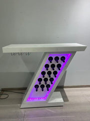 CONBAR101 48X16X44 INCH CONSOLE /BAR  WITH BLUETOOTH SPEAKERS AND LED COLOR CHANGING - 210000007882