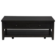 Concord 2-piece Coffee and End Table Set Distressed Java - 710578-S2