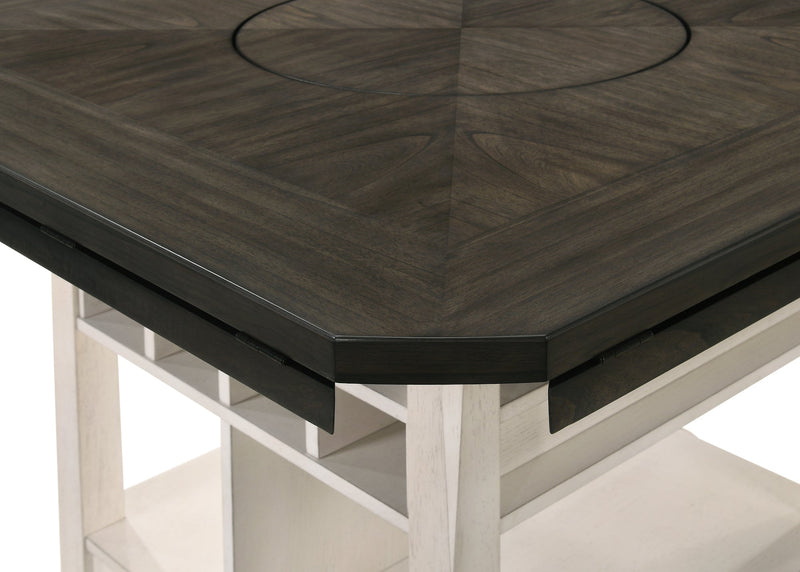 Conner Chalk/Gray Counter Height Dining Set - Lara FurnitureCounter Height Set