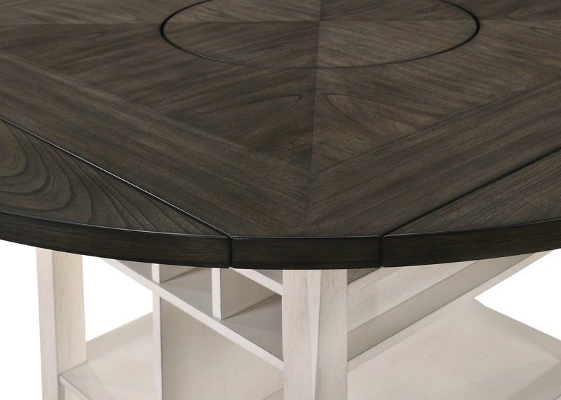 Conner Chalk/Gray Counter Height Dining Set - Lara FurnitureCounter Height Set