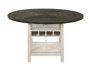 Conner Chalk/Gray Counter Height Dining Set - Lara FurnitureCounter Height Set