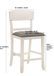 Conner Chalk/Gray Counter Height Dining Set - Lara FurnitureCounter Height Set