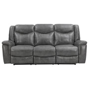 Conrad Gray Reclining Living Room Set