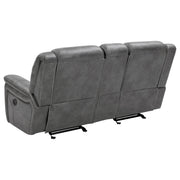 Conrad Gray Reclining Living Room Set