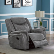 Conrad Gray Reclining Living Room Set