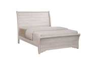 Coralee Chalk/Gray Queen Sleigh Bed - Lara FurnitureQueen Bed