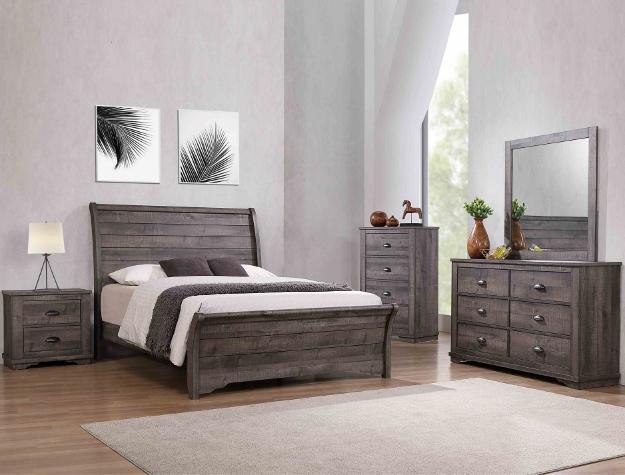 Coralee Gray Dresser - Lara FurnitureDresser