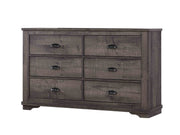 Coralee Gray Sleigh Bedroom Set - Lara FurnitureBedroom Set