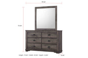 Coralee Gray Sleigh Bedroom Set - Lara FurnitureBedroom Set