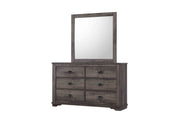 Coralee Gray Sleigh Bedroom Set - Lara FurnitureBedroom Set