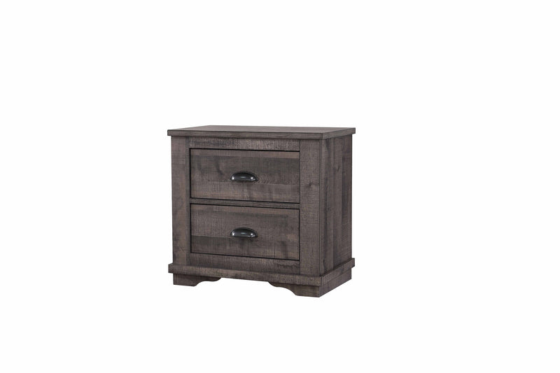 Coralee Gray Sleigh Bedroom Set - Lara FurnitureBedroom Set