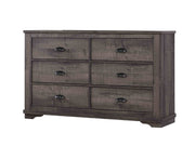 Coralee Gray Sleigh Bedroom Set - Lara FurnitureBedroom Set