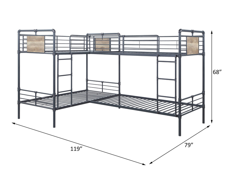 Cordelia Quadruple Twin Bunk Bed - BD00370