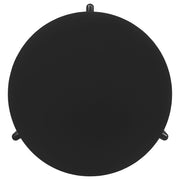 Cordova Round Solid Wood Coffee Table Black - 709678