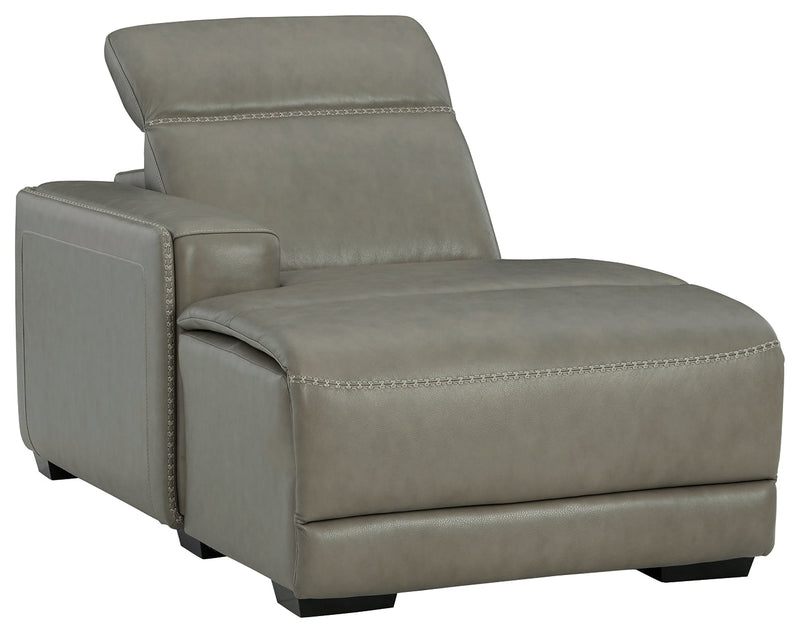 Correze Left-Arm Facing Press Back Power Chaise - U9420279 - Lara Furniture
