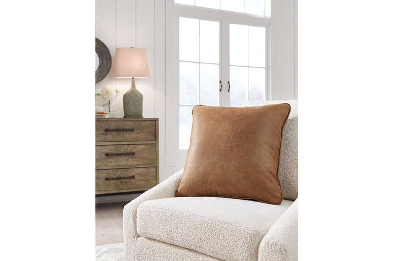 Cortnie Caramel Pillow (Set of 4) - Lara FurniturePillow