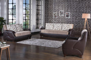 Costa 3 Seat Sleeper (Armoni Vizon) 1 Piece - Lara FurnitureSleeper Sofa