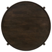 Cota 3-piece Solid Wood Coffee and End Table Set Dark Brown - 708288-S3
