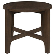 Cota 3-piece Solid Wood Coffee and End Table Set Dark Brown - 708288-S3