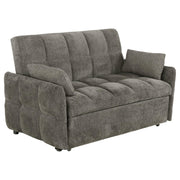 Cotswold Upholstered Convertible Sleeper Sofa Bed Dark Grey - 508308