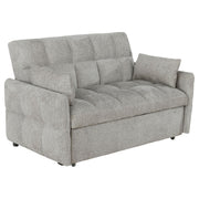 Cotswold Upholstered Convertible Sleeper Sofa Bed Light Grey - 508307