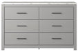 Cottonburg Light Gray/White Dresser - Gate FurnitureDresser