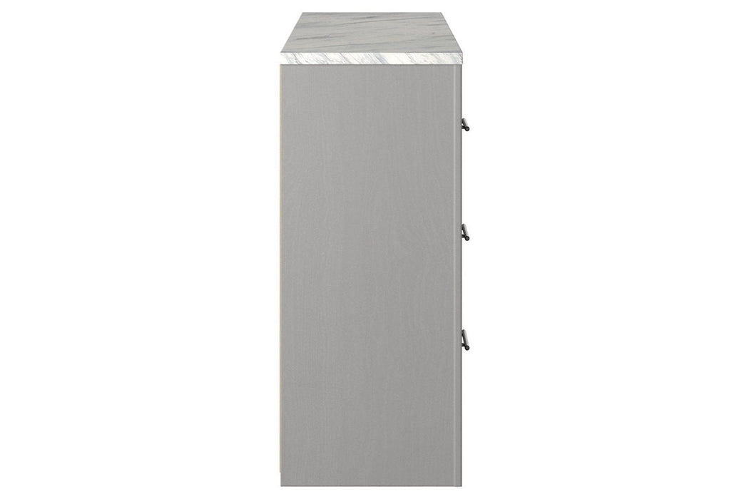 Cottonburg Light Gray/White Dresser - Gate FurnitureDresser