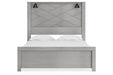 Cottonburg Light Gray/White Queen Panel Bed - Gate FurnitureQueen Bed