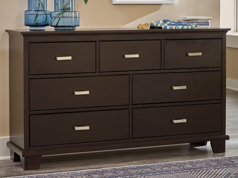 Covetown Dark Brown Dresser - B441-31