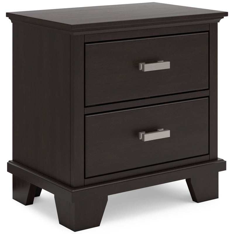 Covetown Dark Brown Panel Bedroom Set - Lara FurnitureBedroom Set