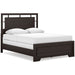 Covetown Dark Brown Panel Bedroom Set - Gate FurnitureBedroom Set